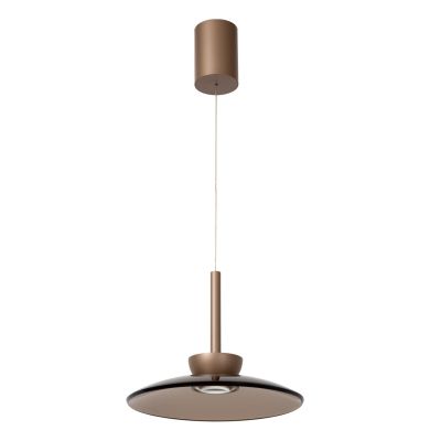 Lucide SANTIAGO - Pendant light - Ø 32 cm - LED Dim. - CCT - 1x16W 2700K/4000K - Amber - Premium
